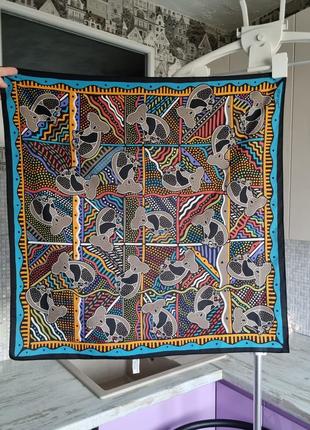 Японский яркий платок balarinji коала