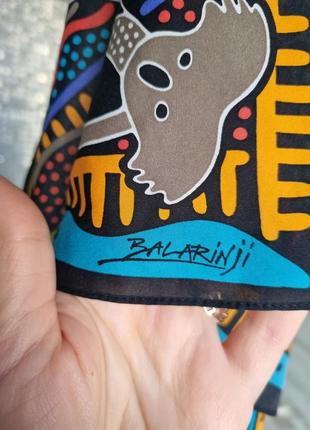 Японский яркий платок balarinji коала