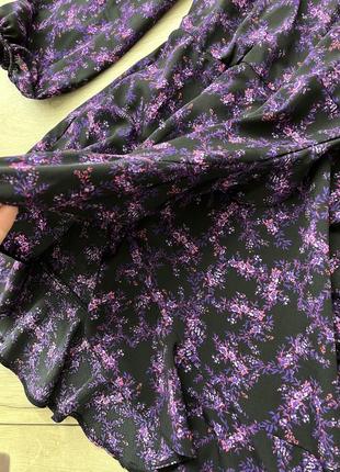 Сукня в квітковий принт4 фото