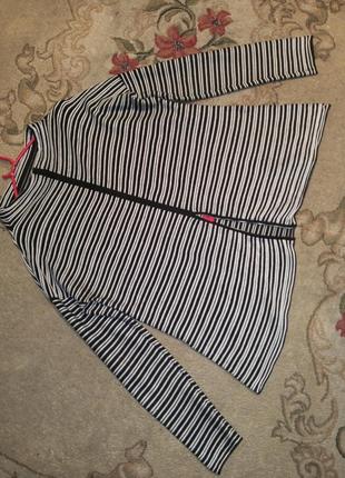Стильный,трикотажный свитер-трапеция c молнией по спинке,большого размера,s.olive5 фото