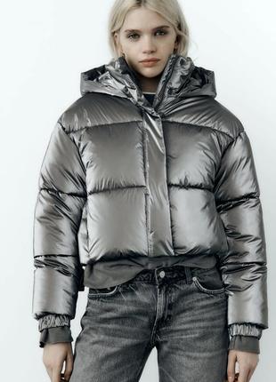 Пуховик zara