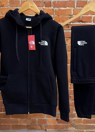 Костюм the north face зима: зип худи-брюки 2 пары носков в подарок