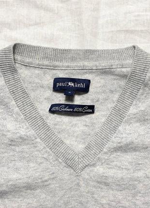 Paul kehl cashmere-cotton пуловер s р.