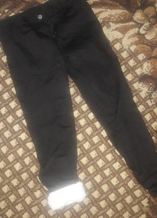 Теплые брюки на 8-9 лет1 фото