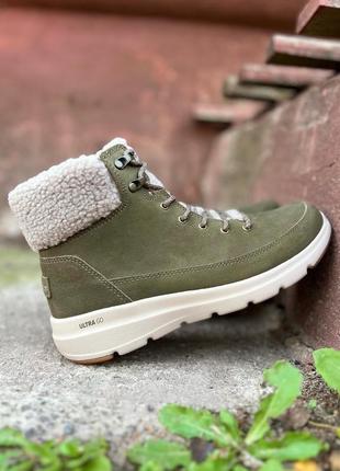 Кльові утеплені напівчеревики skechers /сша/ 8