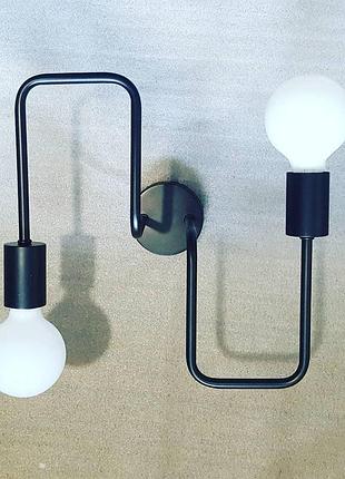 Люстра на дві лампи