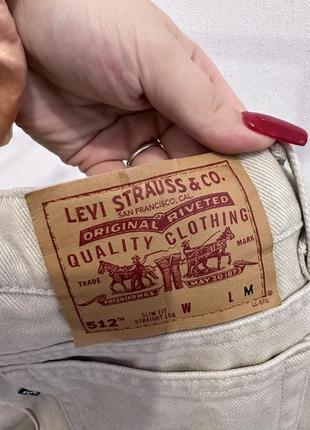 Levi strauss 512 оригинал джинсы