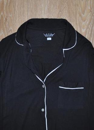 Черная женская ночная рубашка f&f2 фото