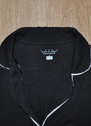 Черная женская ночная рубашка f&f3 фото