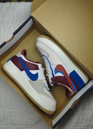 Кроссовки nike air force 1 shadow оригинал us8.5