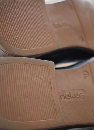 Зимние сапоги ботинки rieker р. 41 26,8 см6 фото