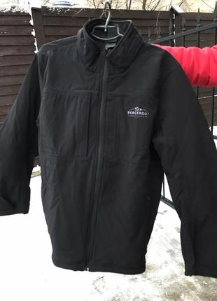 Фото 410 демісезонна спортивна курточка bergergut розмір л-хл всередині фліс