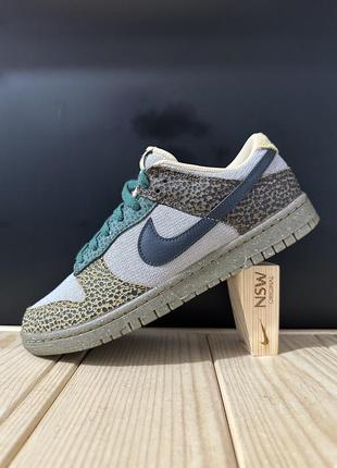 Nike dunk low safari golden moss (dx2654-200) оригинал!