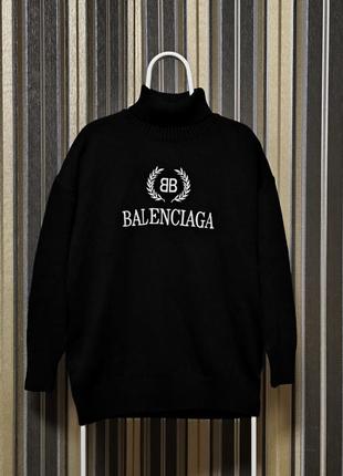 Мужской свитер balenciaga turtleneck sweater1 фото