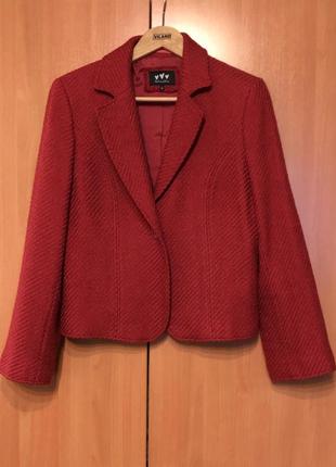 Червоний жакет marks & spencer 50-52 розмір