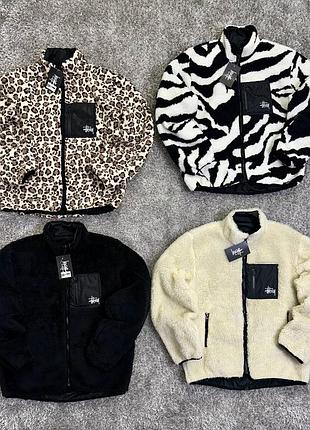 Двусторонняя sherpa stussy 😍