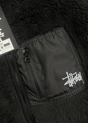 Двусторонняя sherpa stussy 😍4 фото