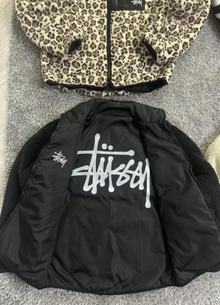 Двусторонняя sherpa stussy 😍3 фото