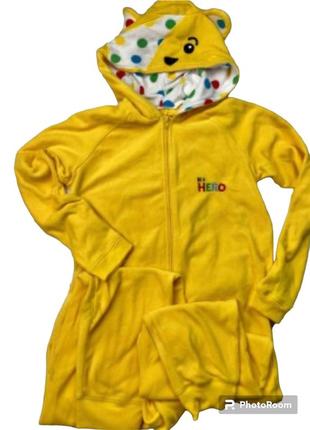 Состояние нового! ! яркий флисовый кигуруми на 44 р