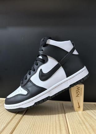 Оригинальн! кроссовки nike w dunk high panda(dd1869-103)