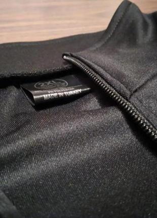 Спортивный костюм adidas зимний черный с лампасами xxxl8 фото