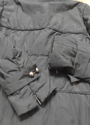 Теплая демисезонная стеганная куртка на синтепоне, m-l9 фото