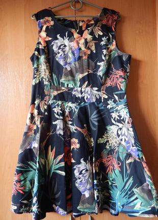 Летнее натуральное платье