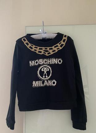 Свитер світшот moschino