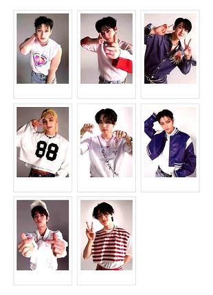 Полароиды stray kids k-pop стрей кидс кей поп фотокарта