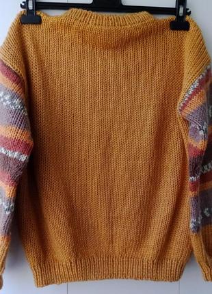 Продается свитер hand made.2 фото