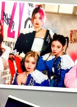 Магніт великий itzy ітзі  k-pop кей поп сувенірний