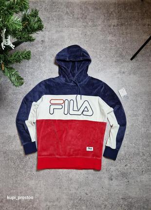 Худи капюшонка толстовка fila big logo baggio sudadera