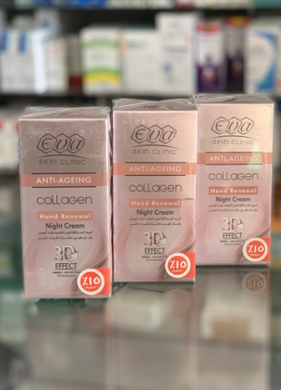 Eva skin clinic collagen ева коллаген крем для рук 100 мл египет2 фото