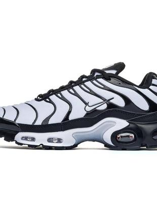 Новинка модни  кросивки nike air max tn white silver  (топови )