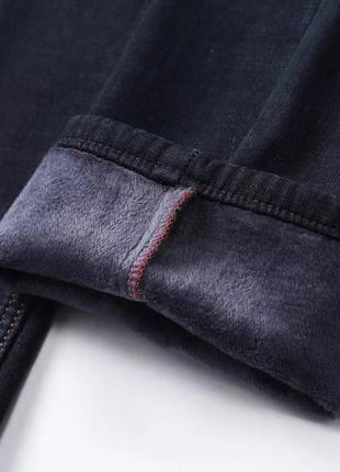 Утеплені зимові чоловічі джинси на флісі tommy hilfiger 32,33,34,36,385 фото