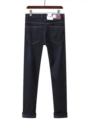 Утеплені зимові чоловічі джинси на флісі tommy hilfiger 32,33,34,36,389 фото