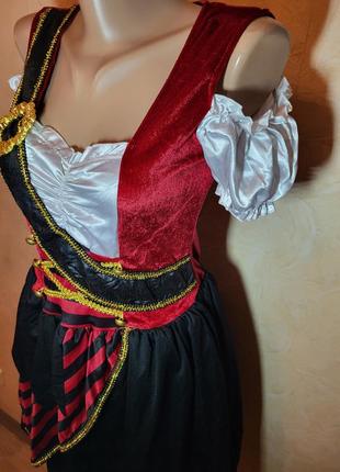 Платье пиратка, сукня карнавальна6 фото