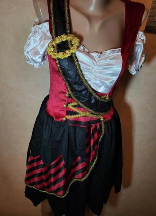 Платье пиратка, сукня карнавальна5 фото