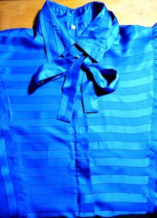 Блузка женская шелковая, размер 52-543 фото