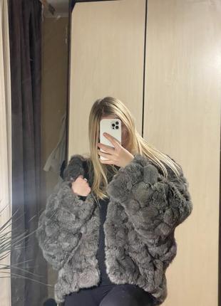 Шуба кролик