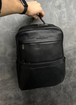 Кожаный рюкзак armani6 фото