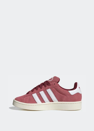 Женские сникерсы adidas campus 00s pink strata cloud white.