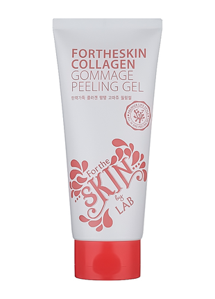 Гель-пилинг для лица с коллагеном fortheskin collagen gommage peeling gel, 180 мл (150119)