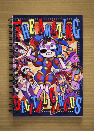 Блокнот  the amazing digital circus дивовижний цифровий цирк скетчбук sketchbook