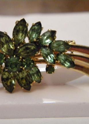 Брошь бижутерия чехословакия яблонекс №994