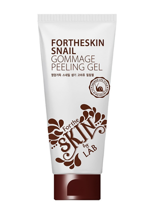 Гель-пилинг для лица с муцином улитки fortheskin snail gommage peeling gel, 180 мл (150126)