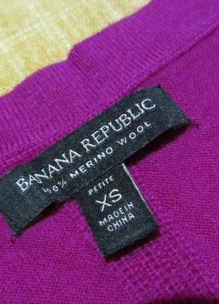 Мериносовый свитер banana republic пуловер джемпер 100% merino wool5 фото