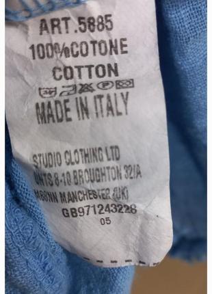 Блуза блузка ботал кофта итальялия коттон6 фото