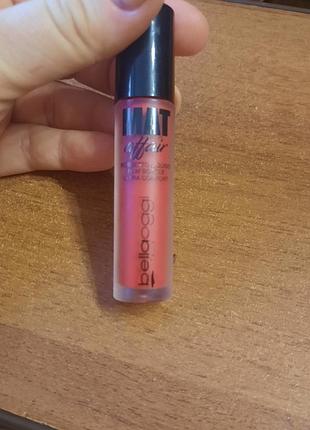 Матова рідку помада  bellaoggi 14