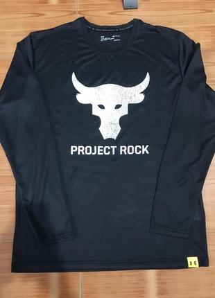 Чоловіча футболка з довгим рукавом under armour project rock оригінал